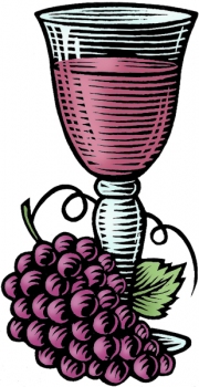 WineGlassGrapesPu